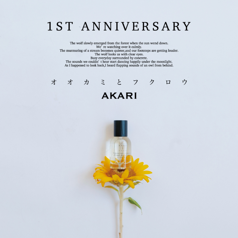 オオカミとフクロウAKARI 1周年のお知らせ – tandey official website